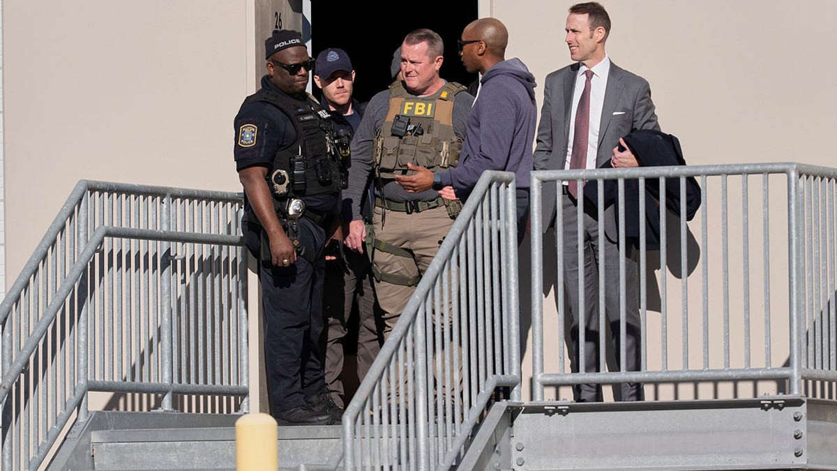 FBI agents in Fulton County, Georgia.