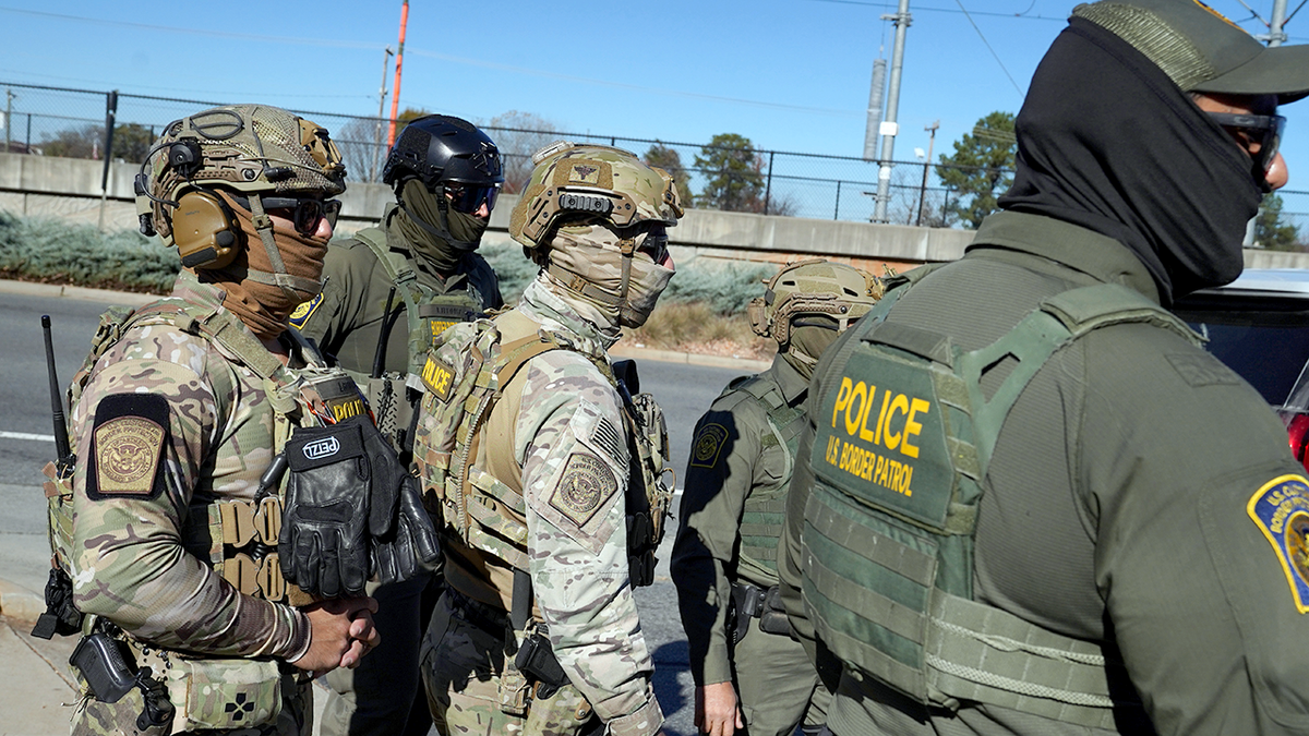 ICE agents in Charlotte