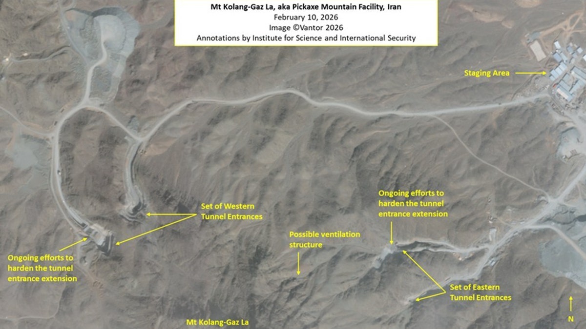 Satellite imagery Iran