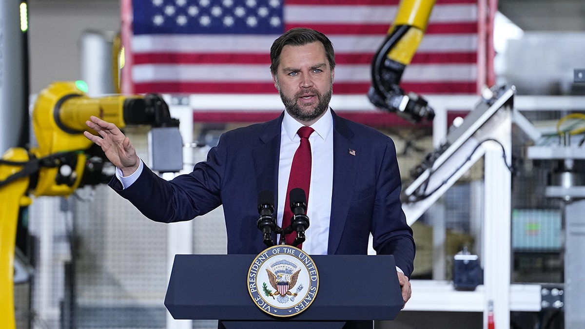 Vice President JD Vance speaks in Wisconsin