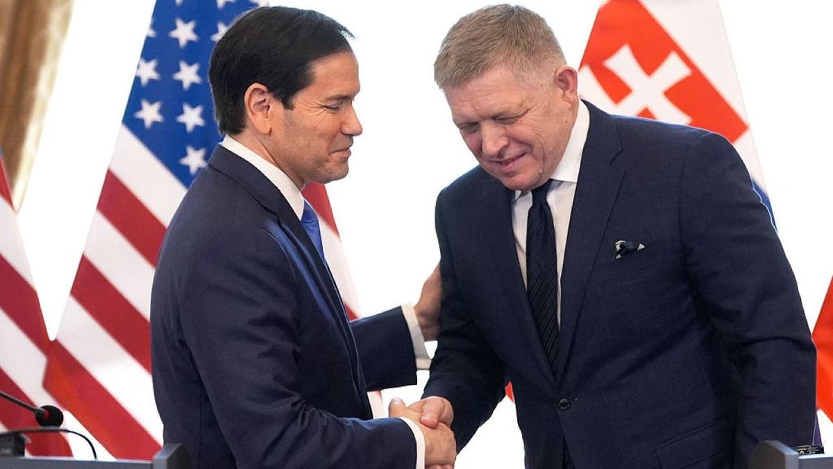 Marco Rubio and Robert Fico