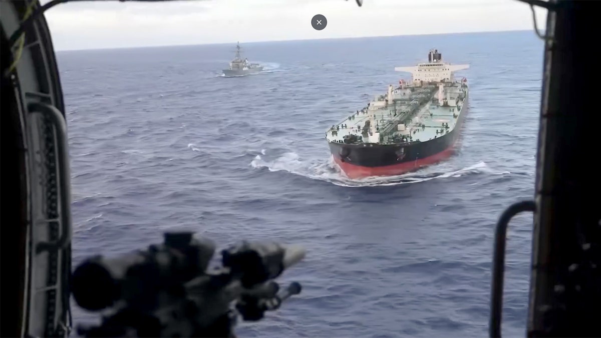 War Department announces that the U.S. interdicted and boarded a vessel