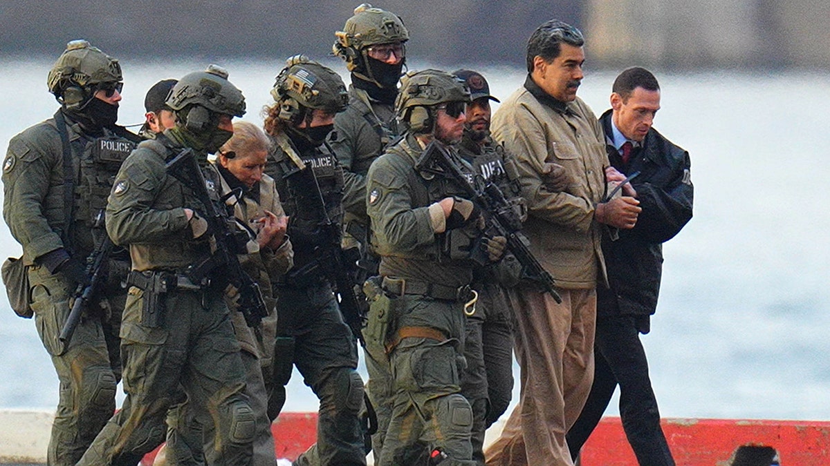 Venezuelan President Nicolas Maduro and first lady Cilia Flores heading to court facing federal charges in New York.