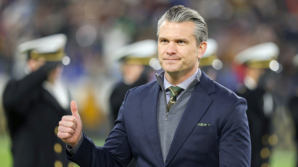 War Secretary Pete Hegseth