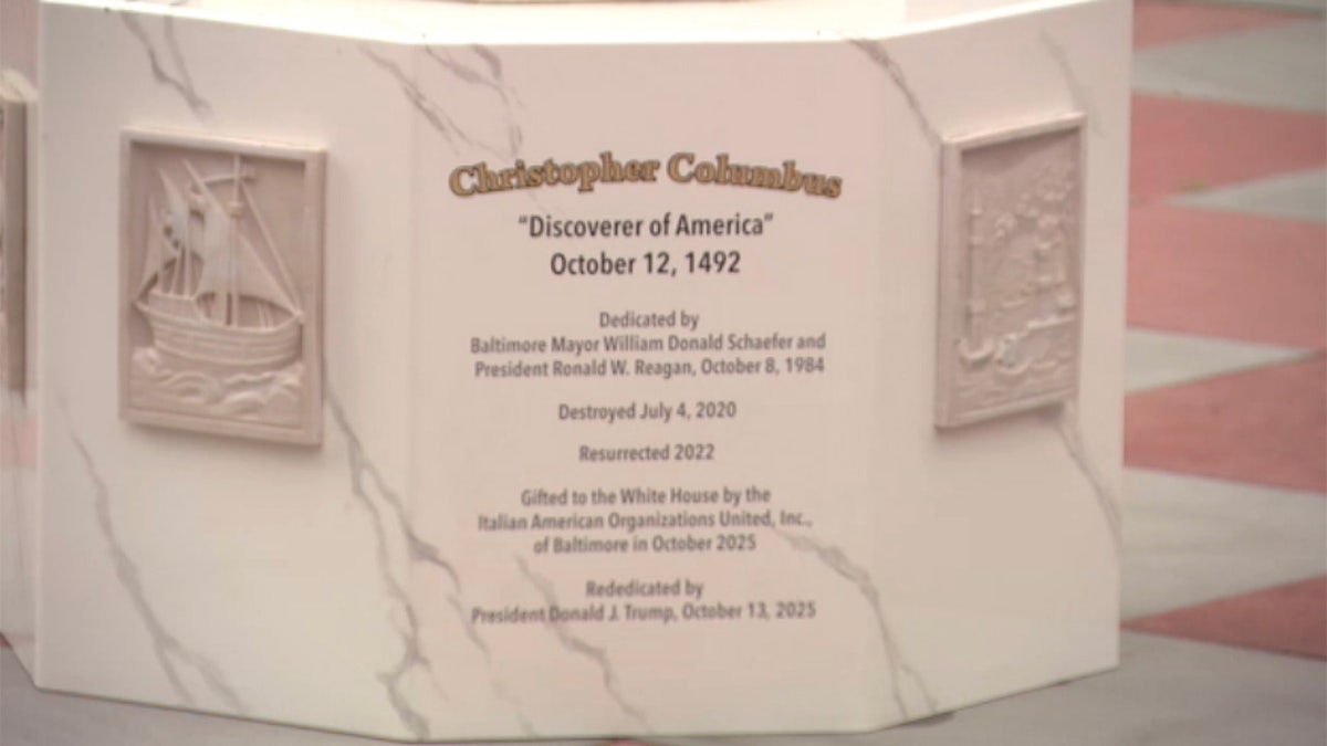 Columbus statue revived