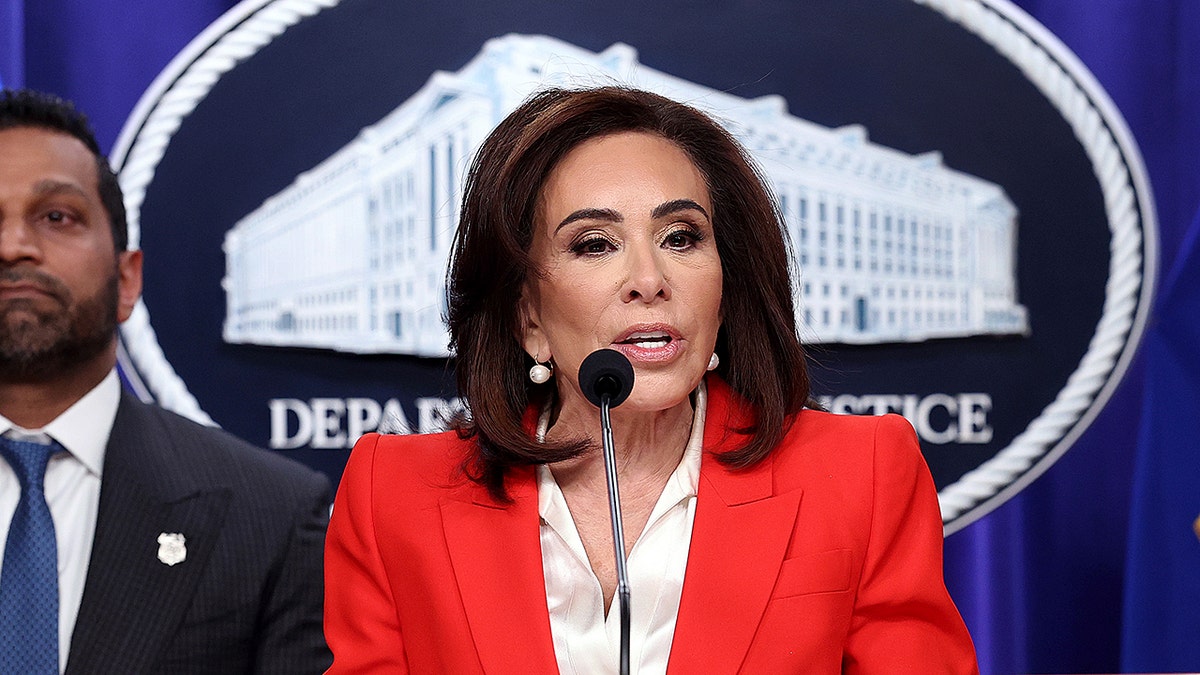 U.S. Attorney for Washington, D.C., Jeanine Pirro delivers remarks in D.C.