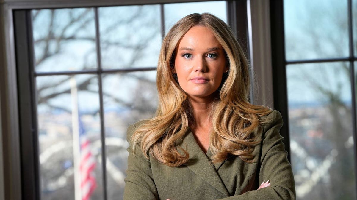 Tricia McLaughlin, DHS Assistant Secretary for Public Affairs, poses for a portrait in Washington, D.C.