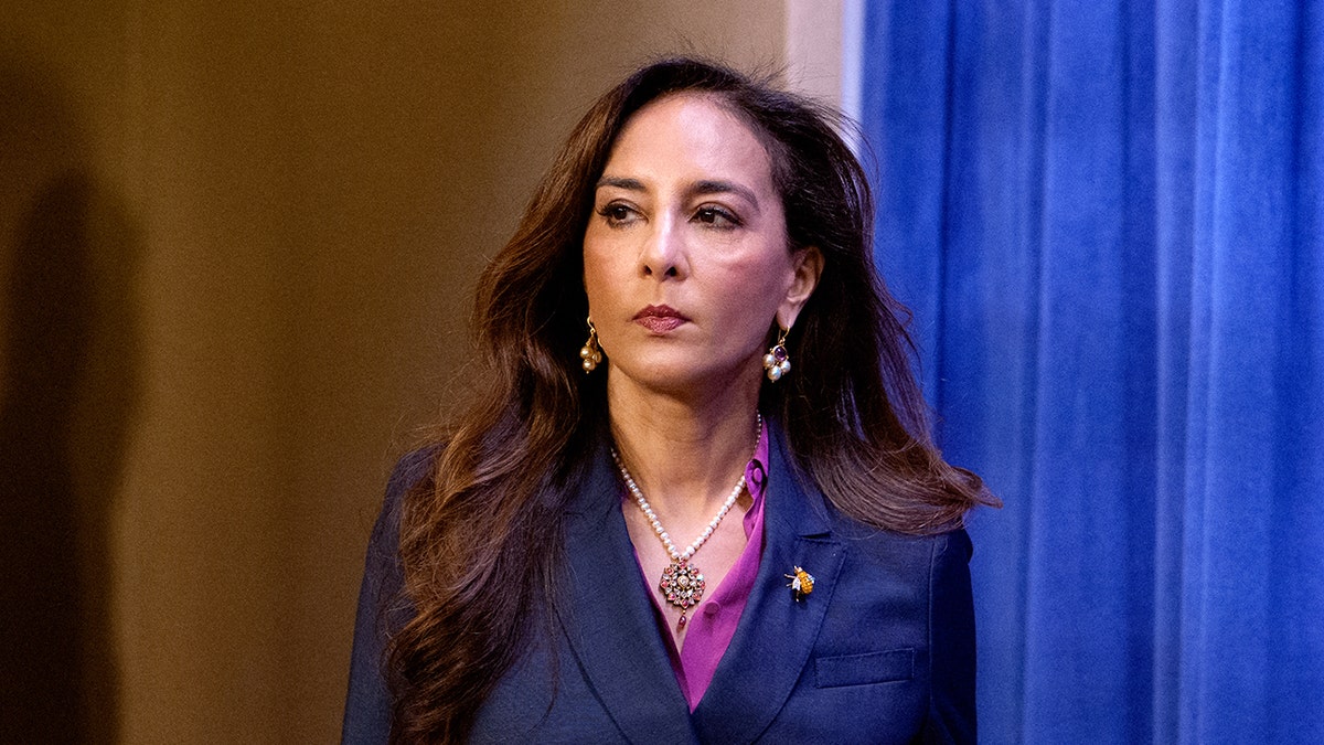Assistant Attorney General Harmeet Dhillon arriving at the Justice Department in Washington, D.C.