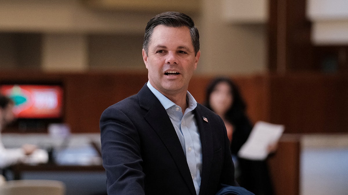 Congressman-elect Zach Nunn attending orientation at a hotel in Washington