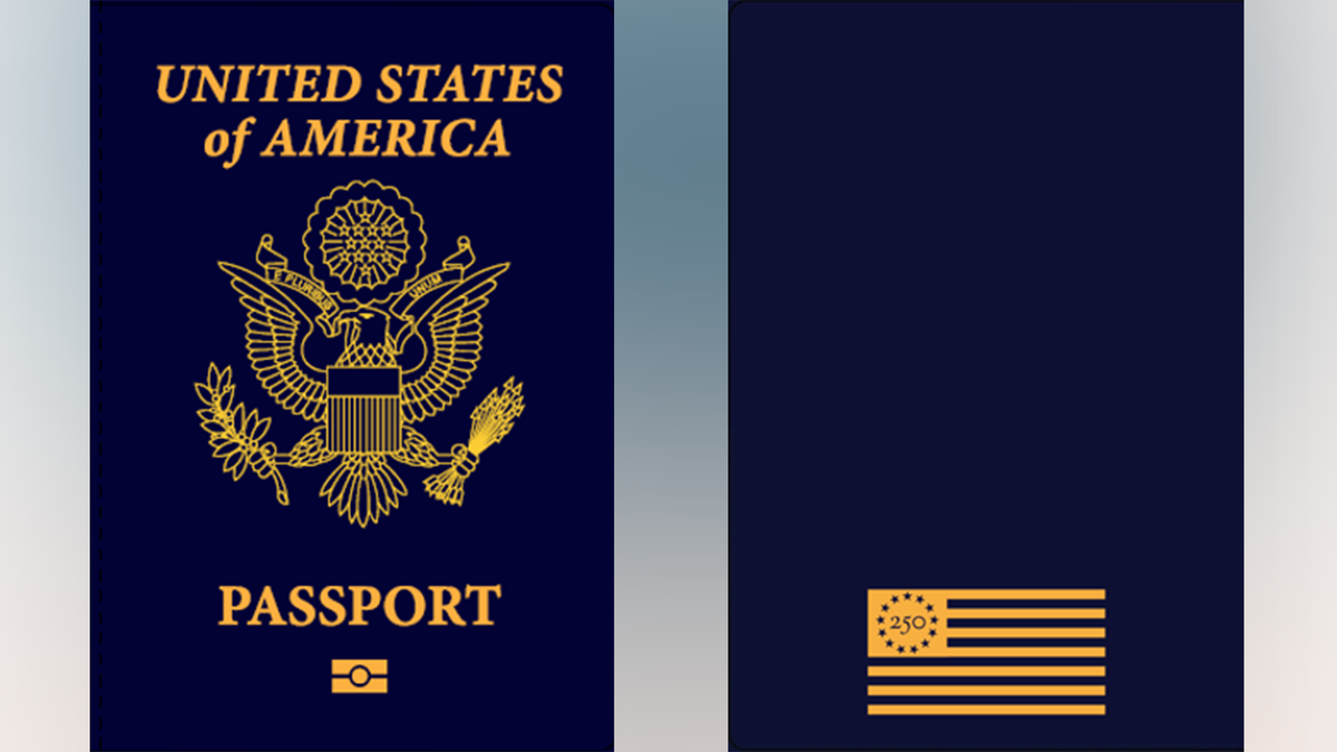 Renderings of the new limited edition US passport