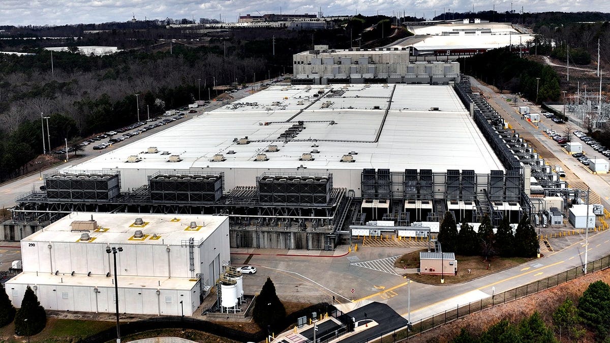 Douglas County Google Data Center complex in Lithia Springs, Georgia
