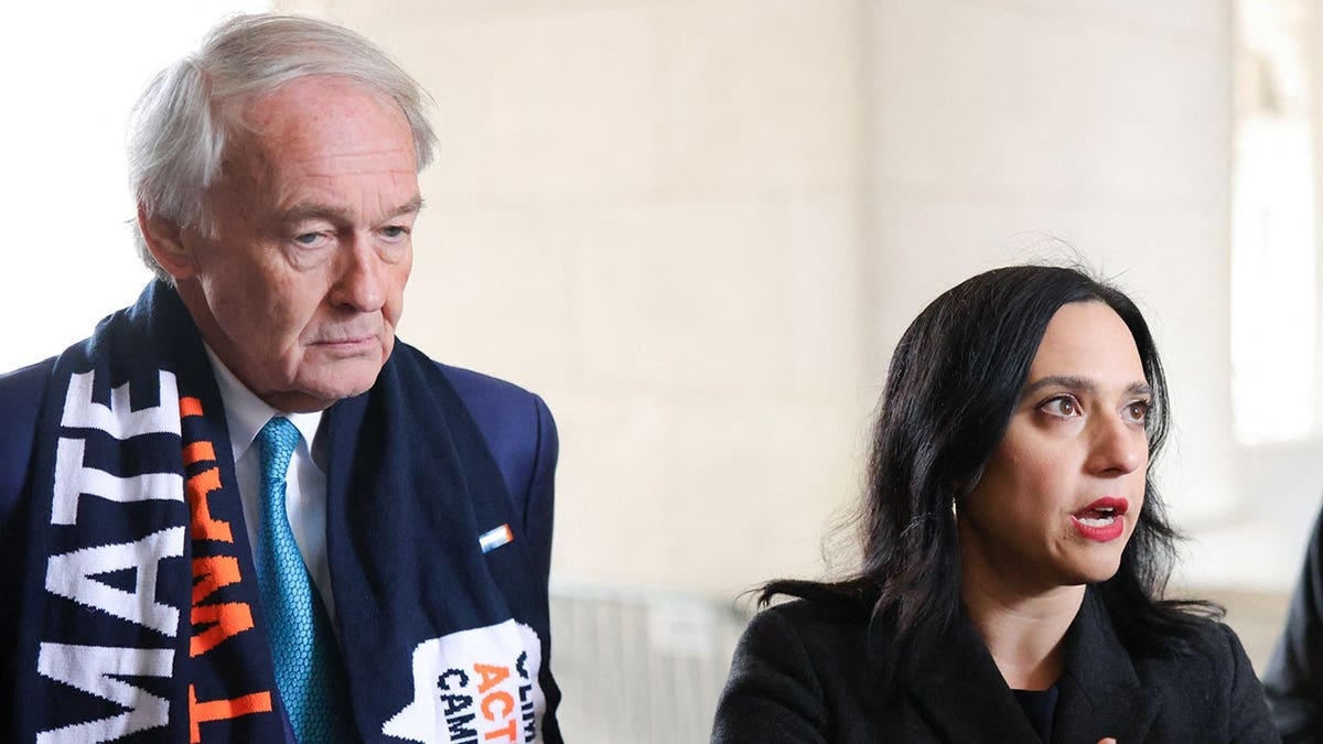 Sen. Ed Markey and Rep. Yassamin Ansari