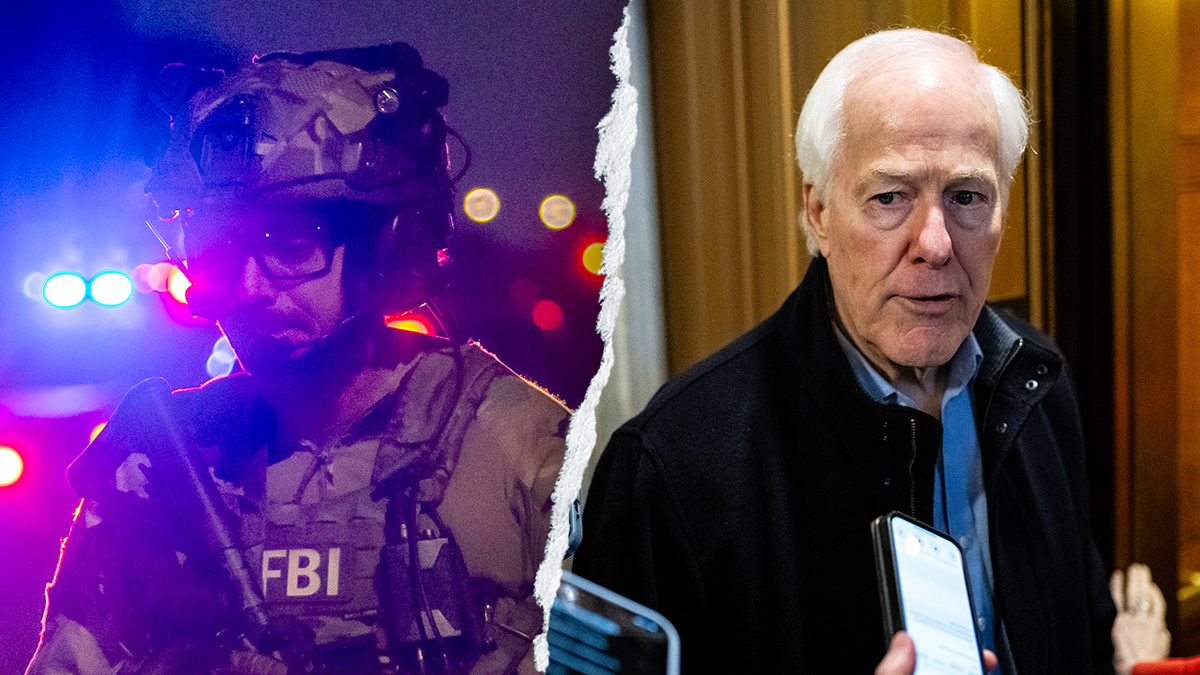 John Cornyn aside from an armed FBI agent