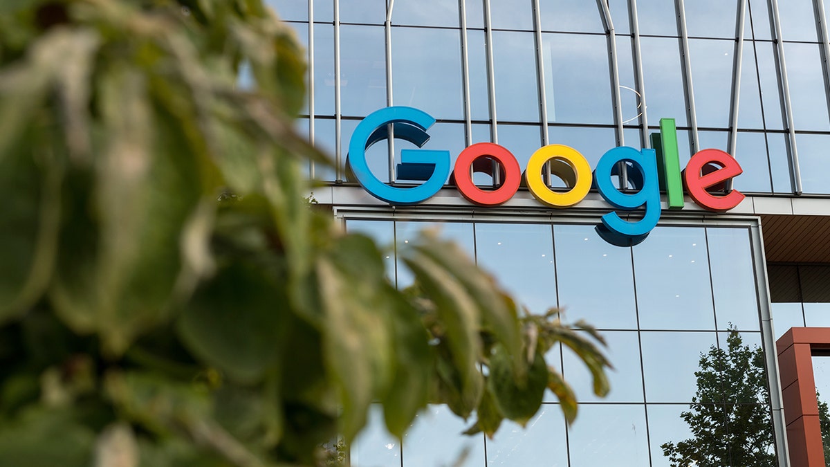 A building exterior with a sign that reads Google