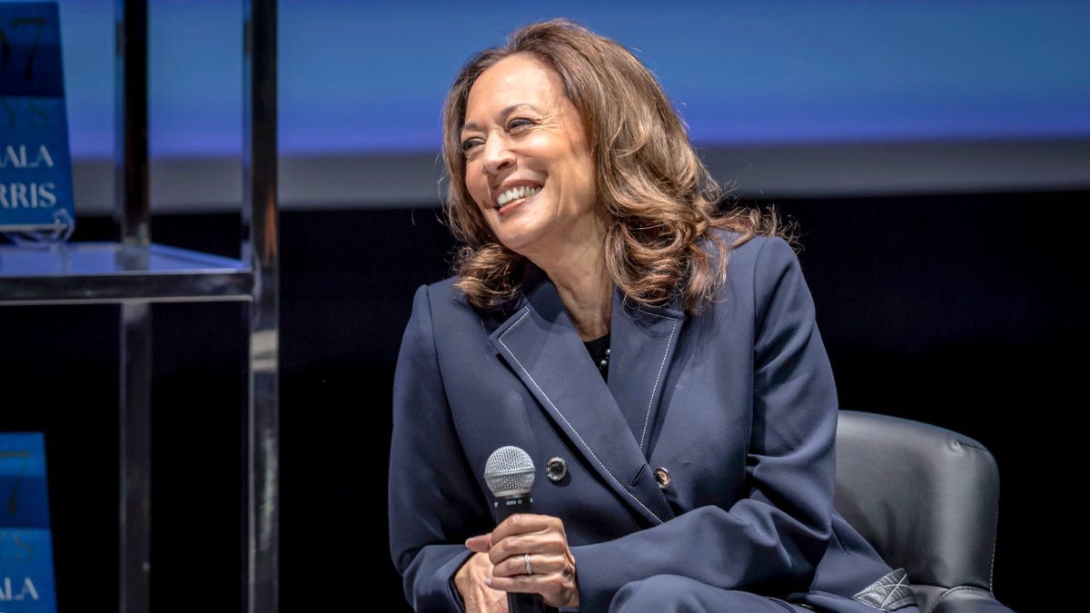 Kamala Harris smiling