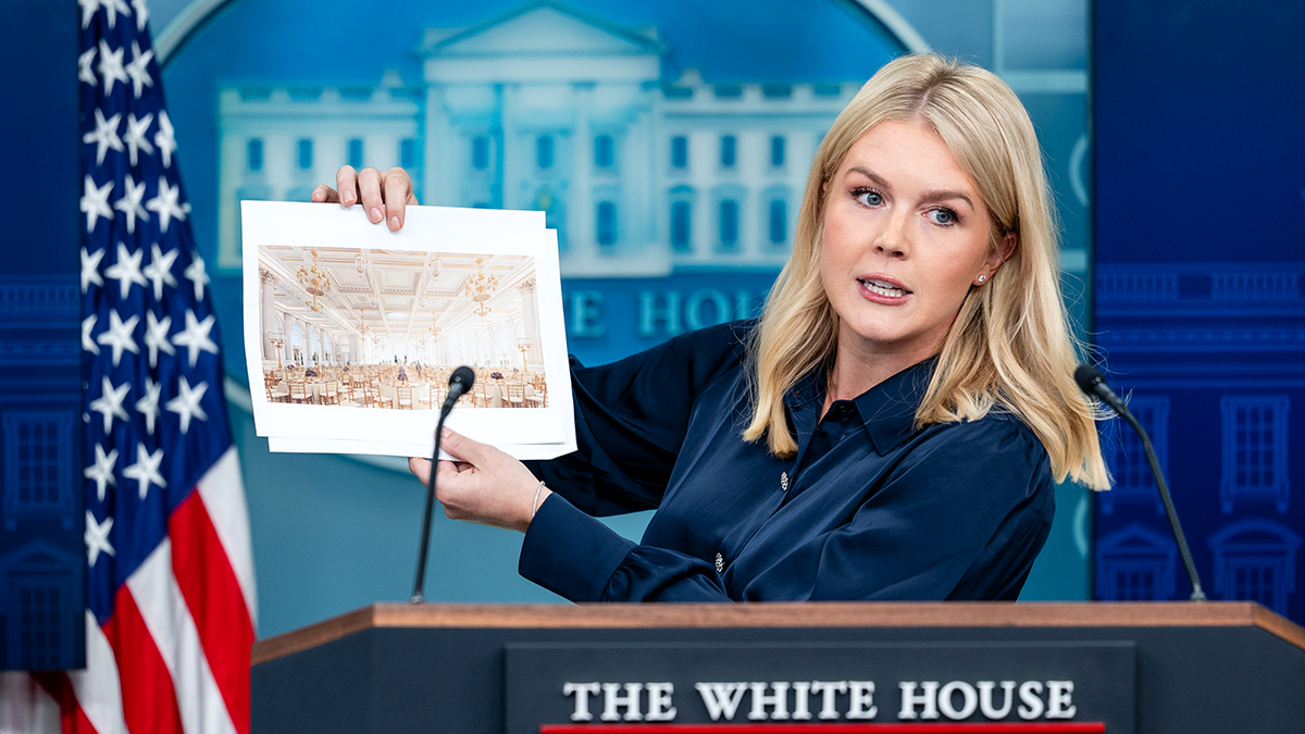 Karoline Leavitt in press briefing