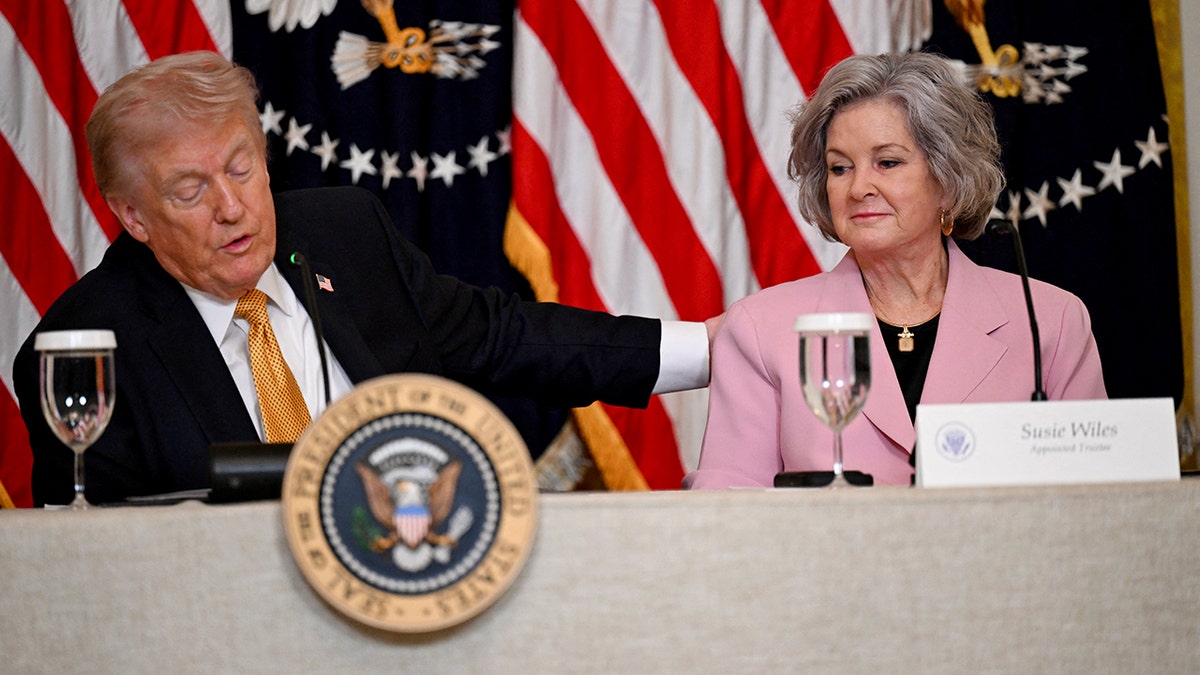 President Donald Trump hosting lunch with Kennedy Center Board members at White House
