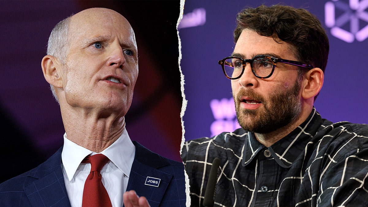 Rick Scott and Hasan Piker split