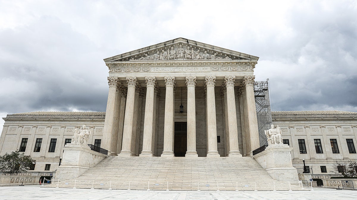 The facade of the U.S. Supreme Court building in Washington, D.C.