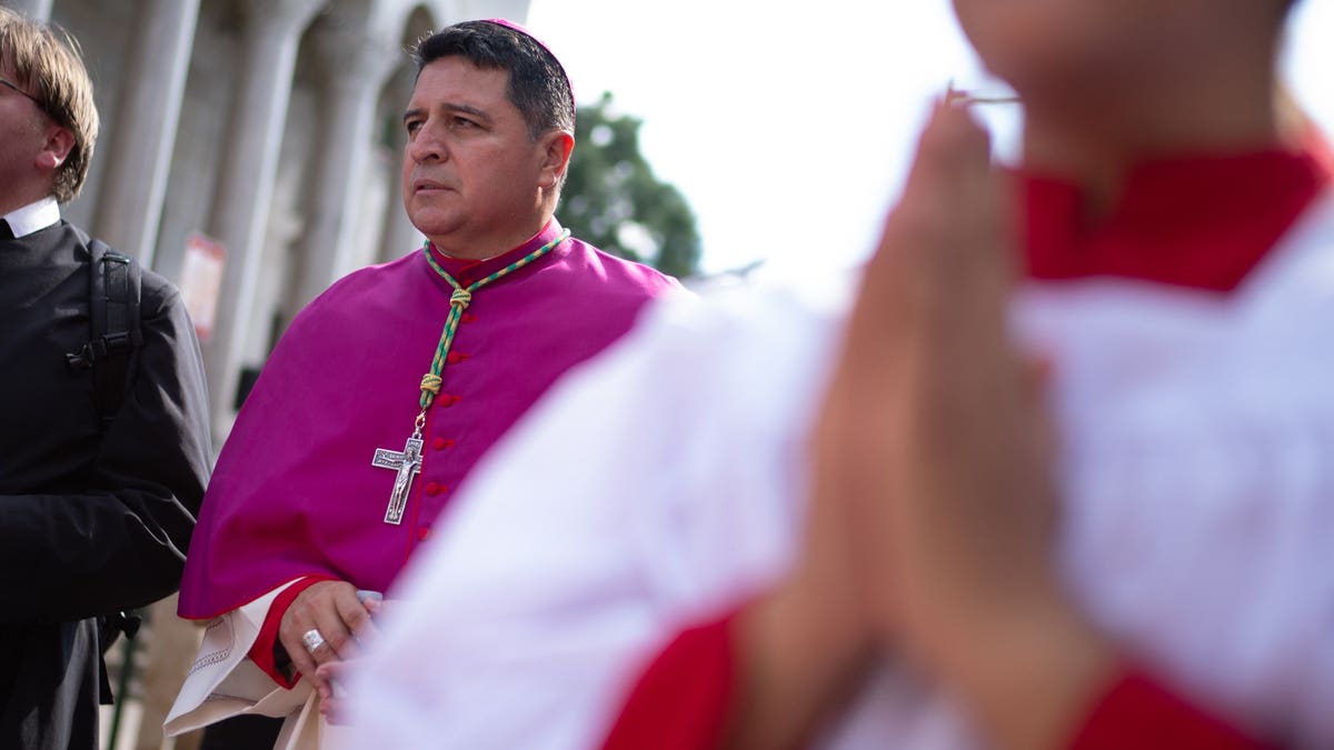 Bishop Evelio Menjivar-Ayala was named to the diocese of Wheeling.