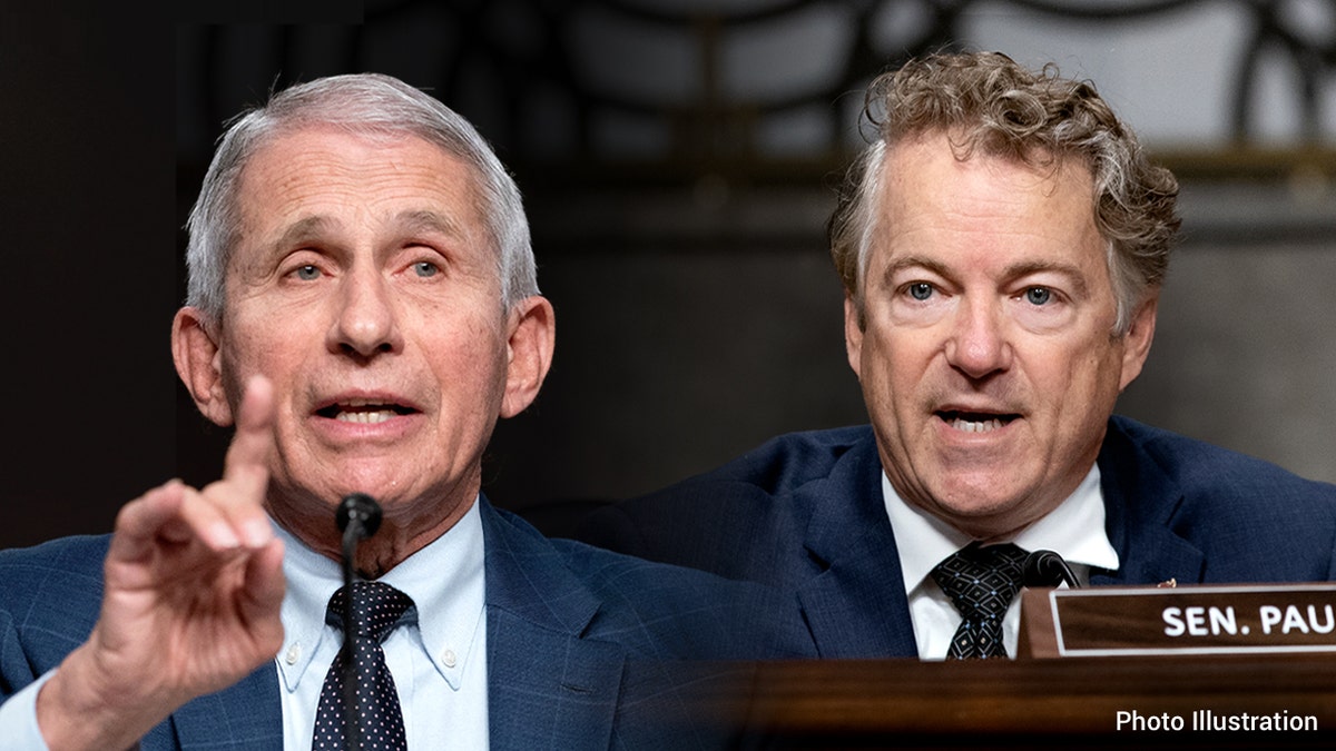 Dr. Anthony Fauci speaking during a Senate Health Committee hearing with Senator Rand Paul in Washington, D.C.