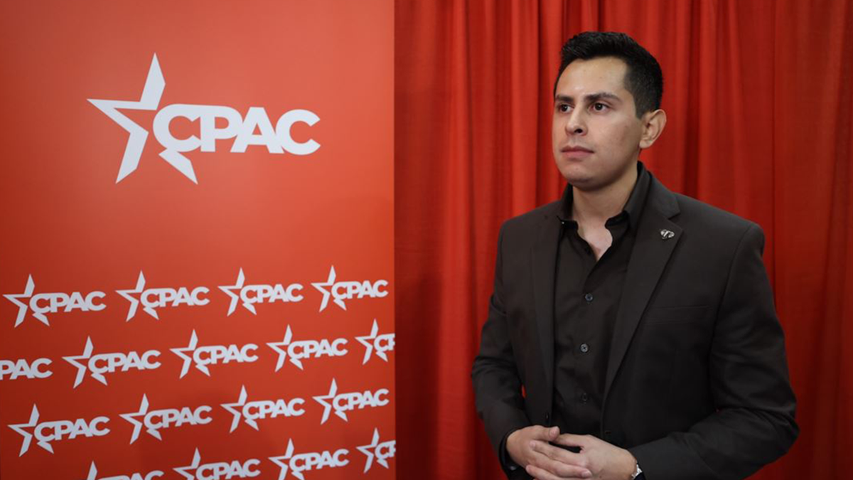 Abraham Enriquez at CPAC