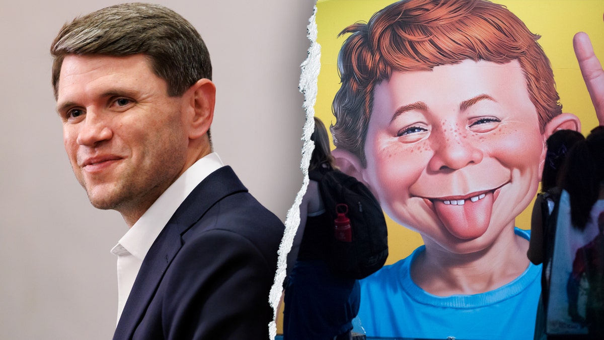 Alfred E. Neuman and James Talarico
