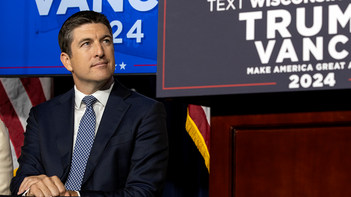 Bryan Steil of Wisconsin at a rally.
