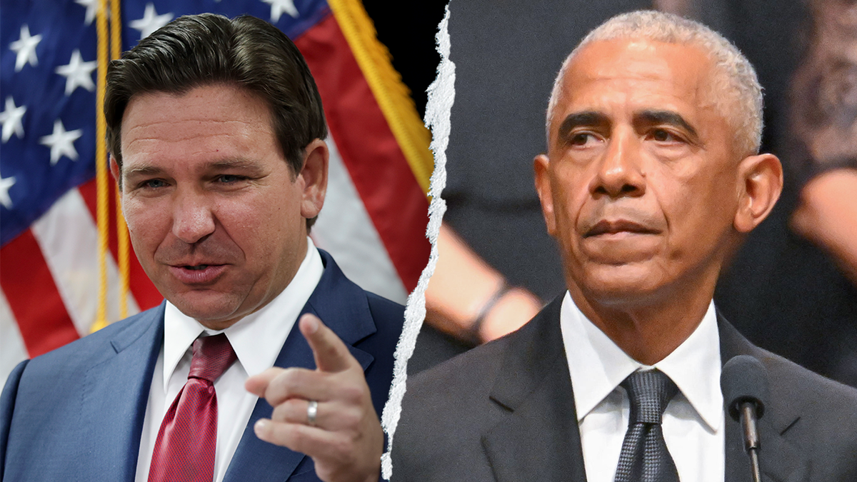 Ron DeSantis aside from Barack Obama