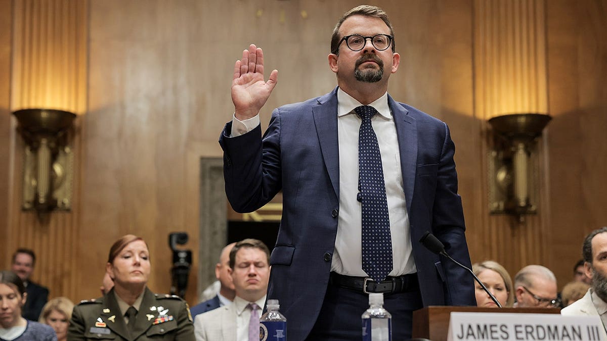 James Erdman III testifies in Senate hearing