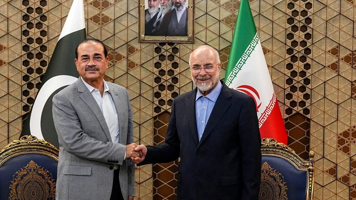 Iranian Parliament Speaker Mohammad Bagher Ghalibaf, Gen. Asim Munir