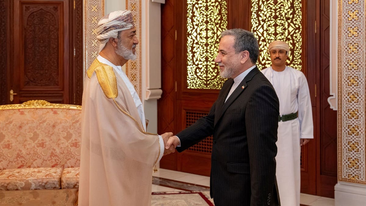 Iranian Foreign Minister Abbas Araqchi meets Sultan of Oman Haitham bin Tariq Al Said