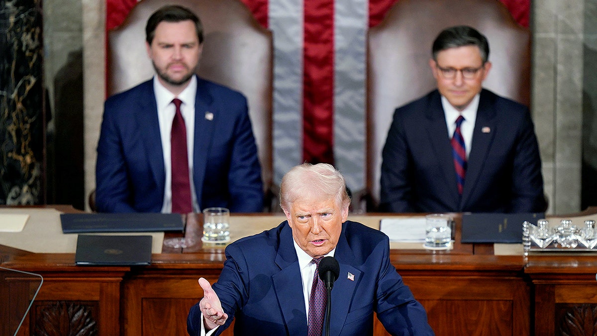 Vance Johnson Trump at State of the Union.