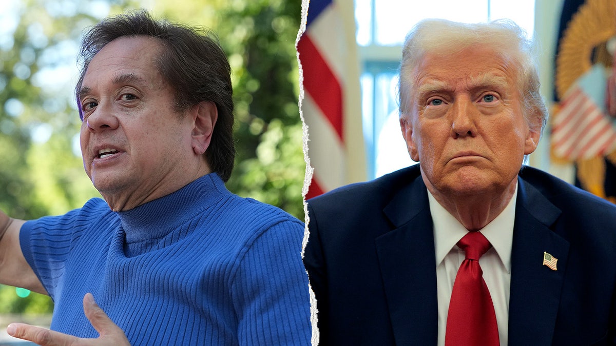 Compilation image of George Conway and Donald Trump