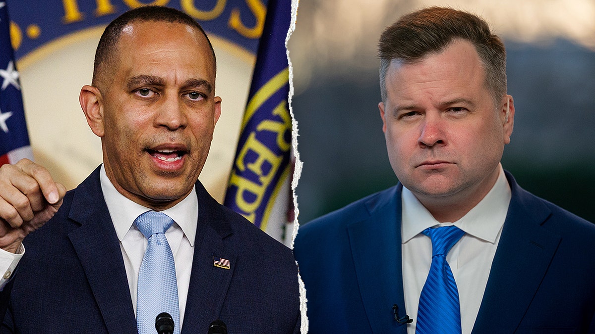 Split of Hakeem Jeffries and William Pulte