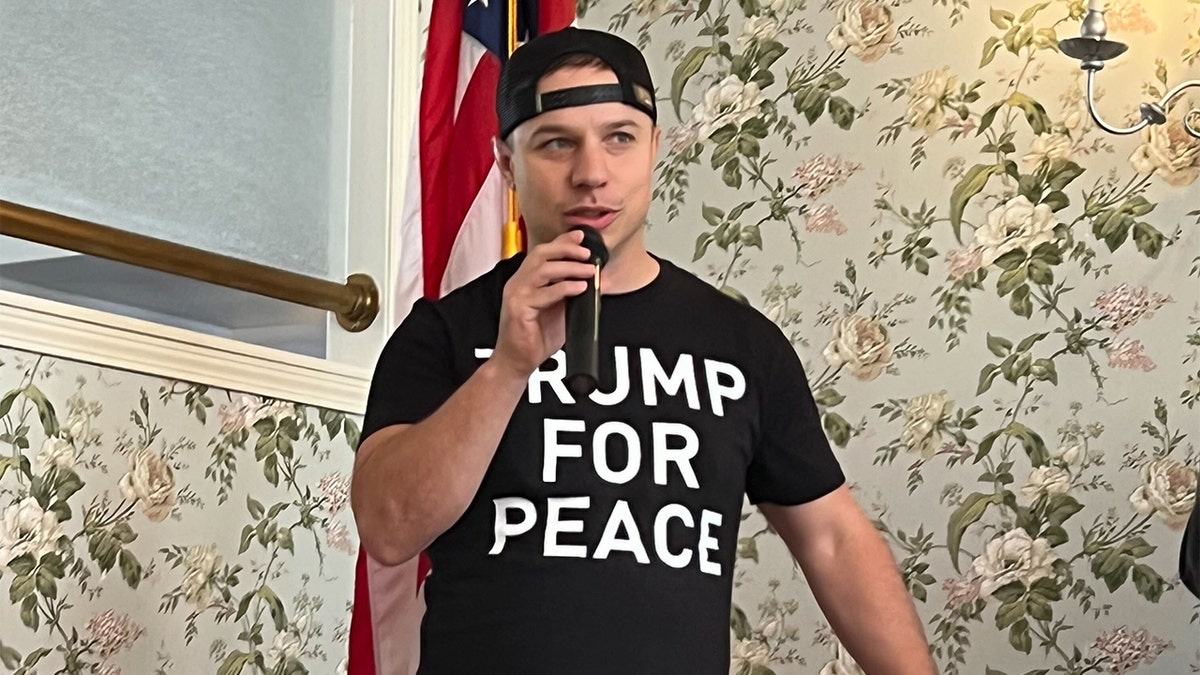 Anthony Constantino speaking at an event.