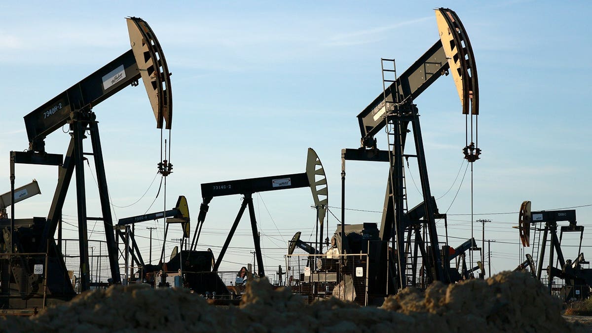 Oil field near Chevron's McKittrick base