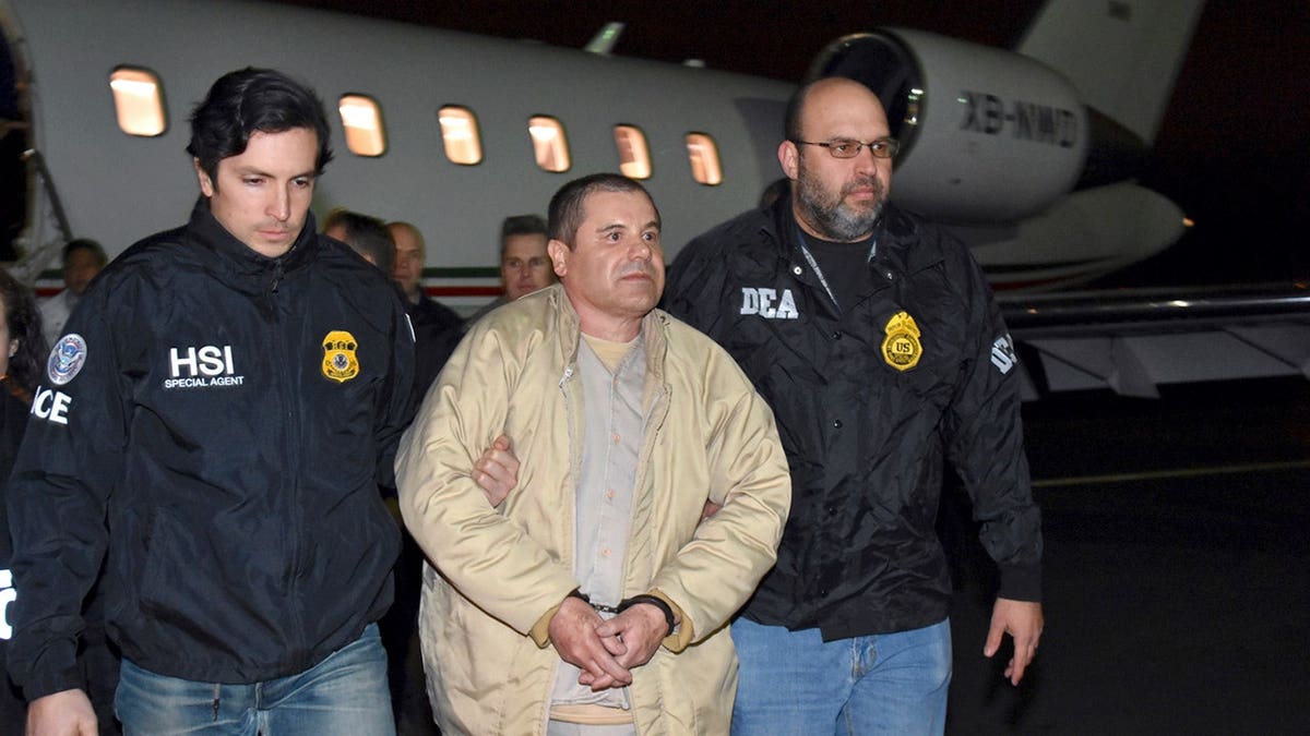 Joaquin El Chapo Guzman at the MacArthur Airport in Ronkonkoma