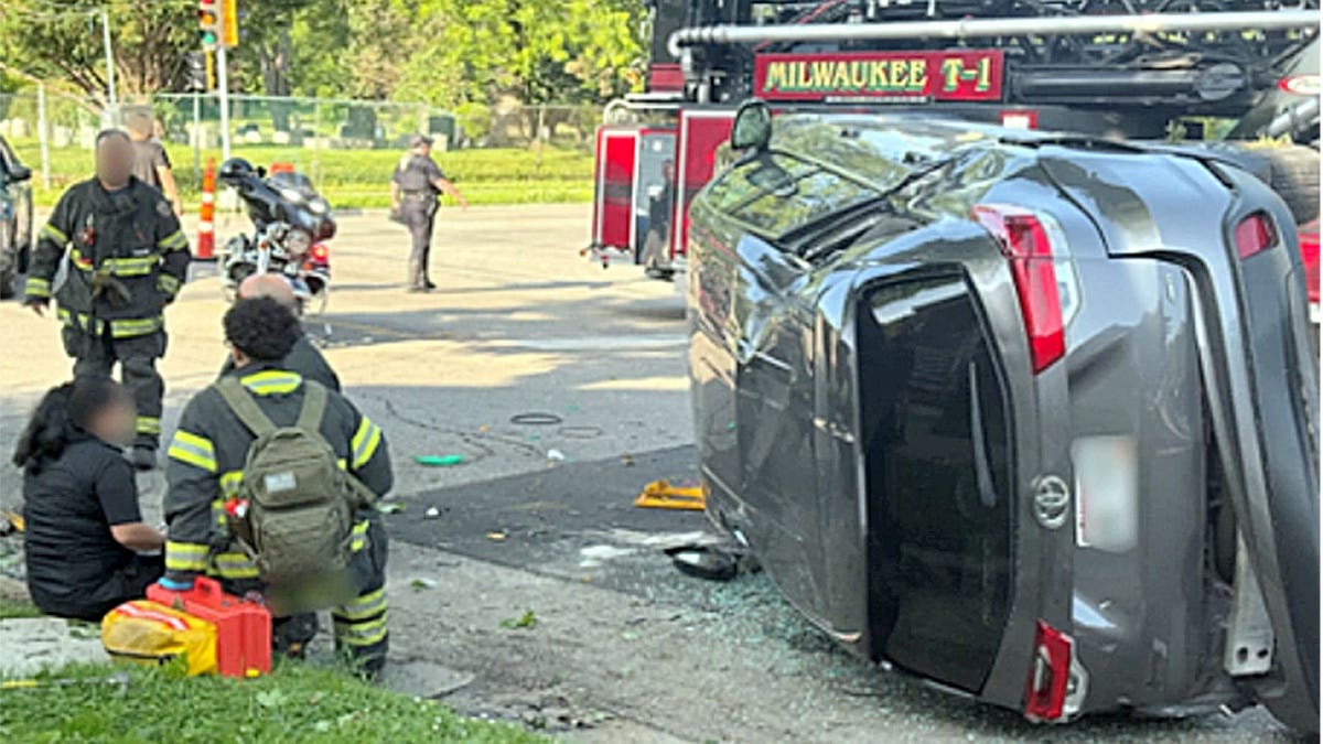 Wisconsin rollover crash