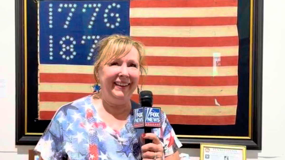 A woman named Bonnie speaks to Fox News Digital at the Great American Fair in Washington.
