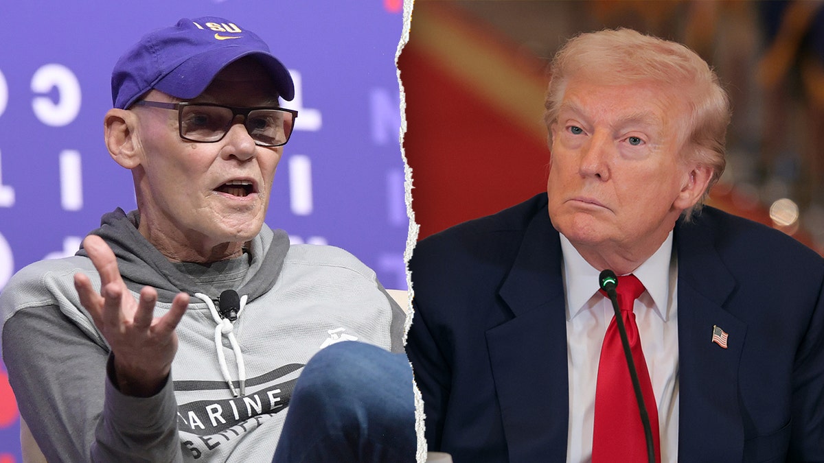 Carville, Trump