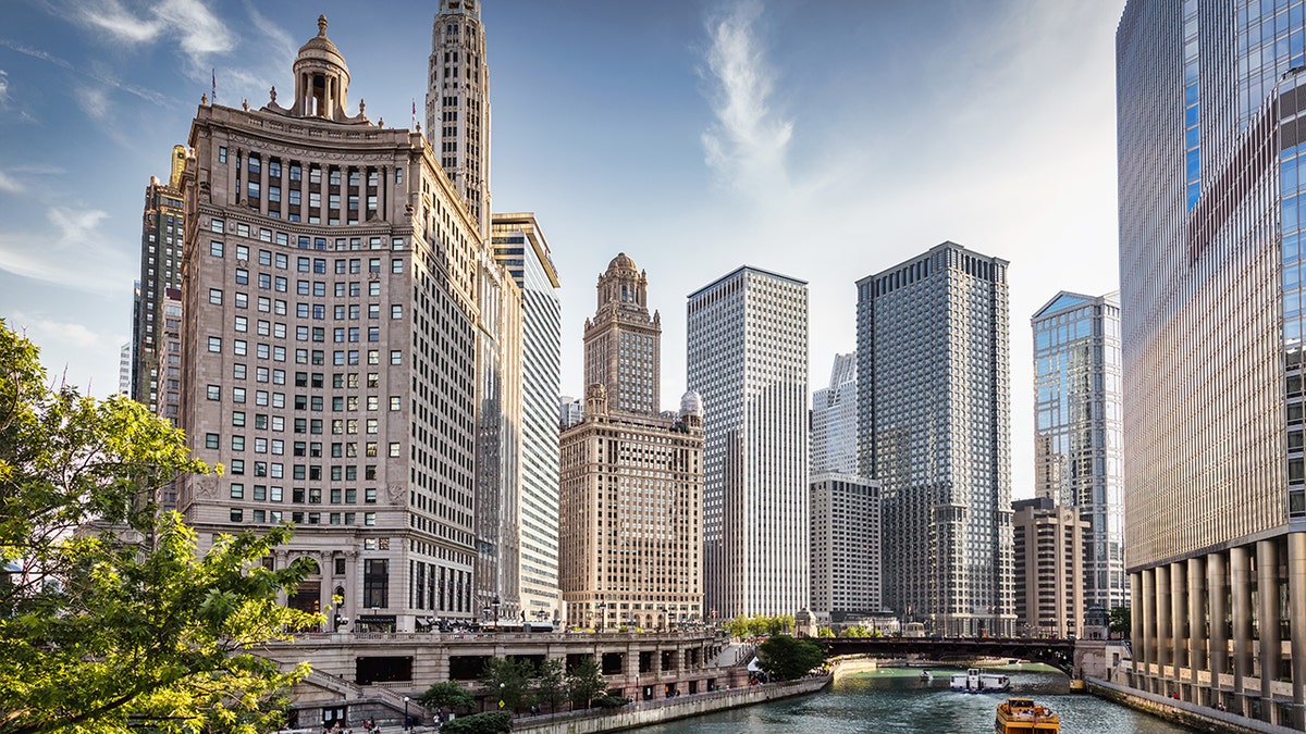 A scenic view of Chicago, Illinois