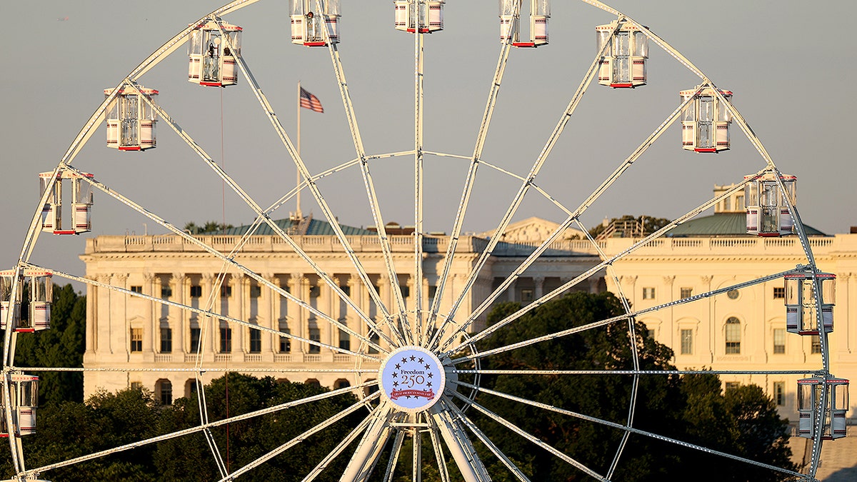 Ferris wheel at America 250 fair