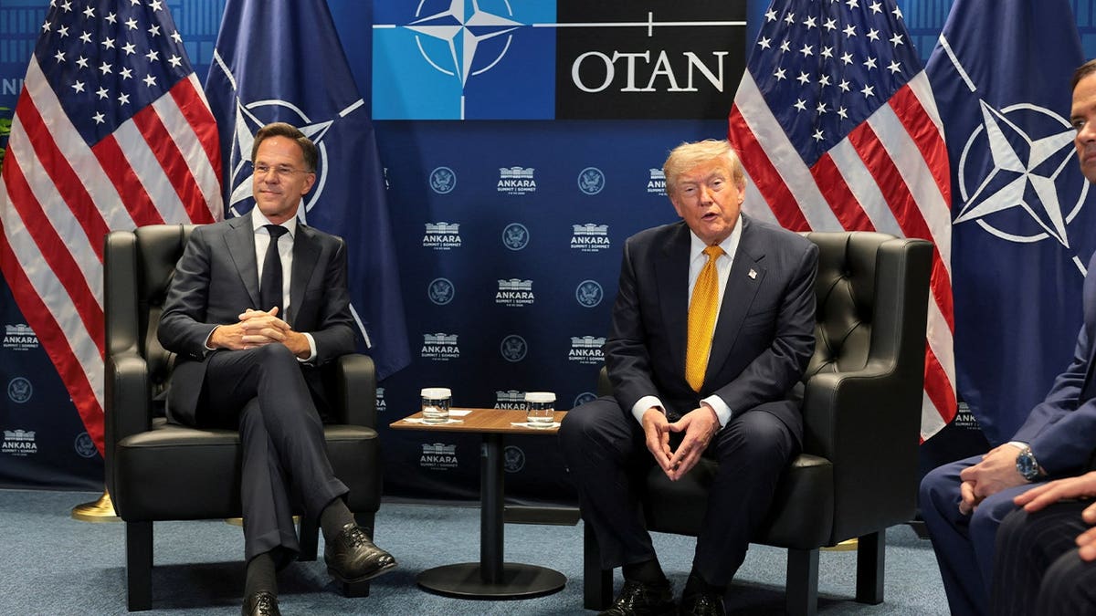 Trump and Rutte
