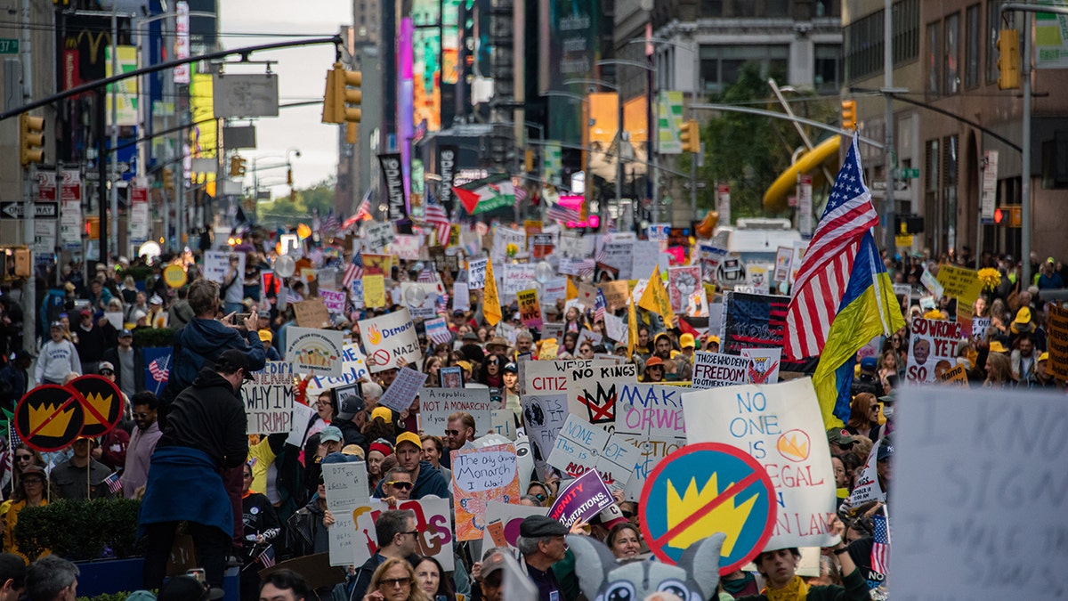protest in NYC 