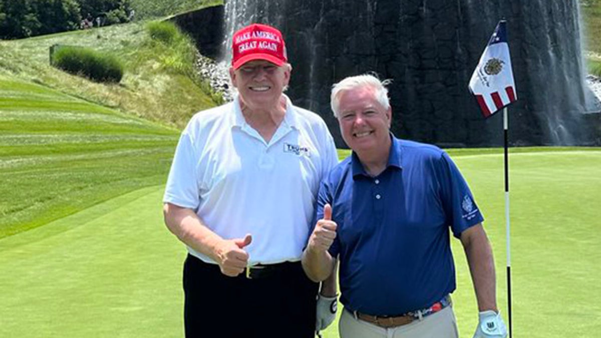 Donald Trump and Lindsey Graham