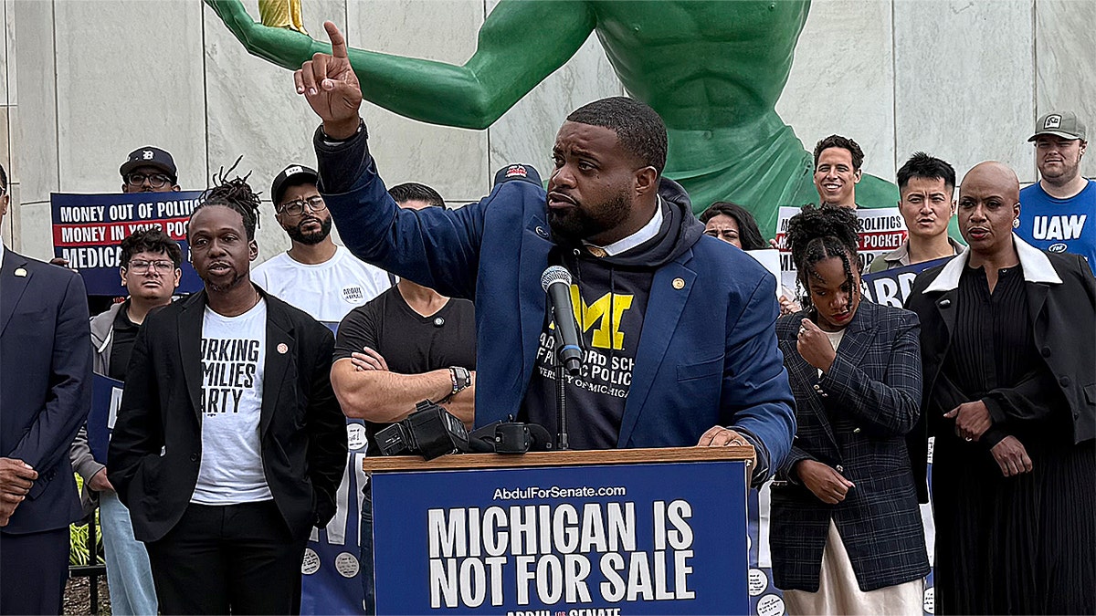Democratic congressional candidate Donovan McKinney, a state representative in Michigan