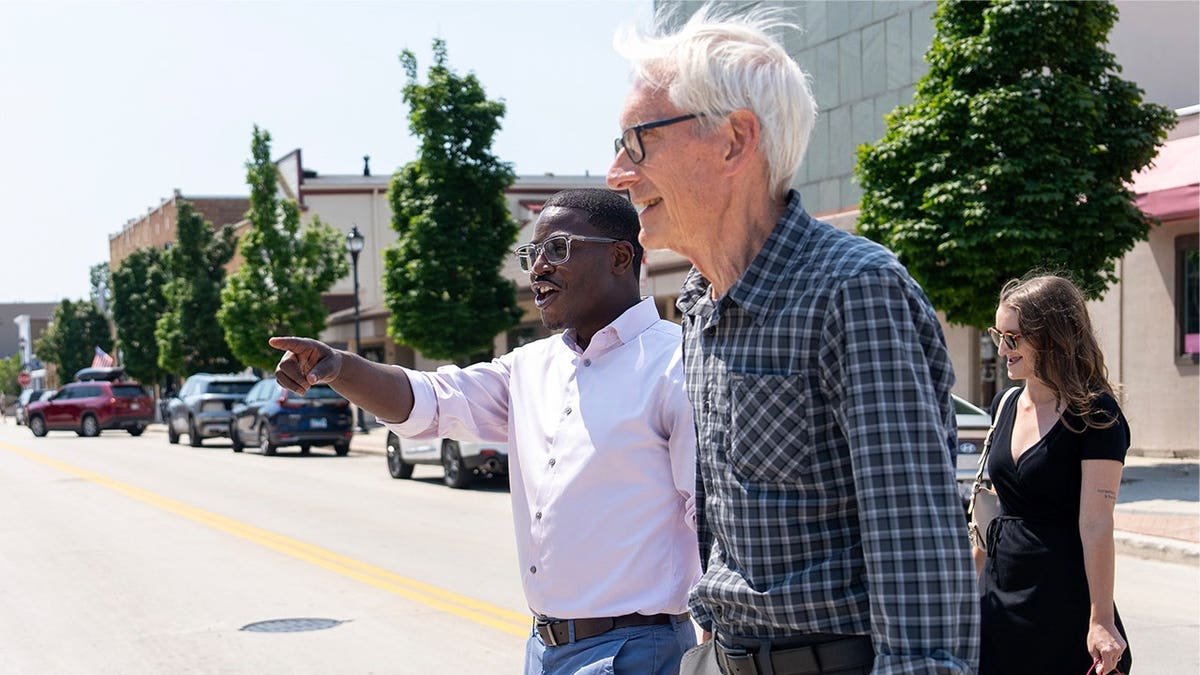 David Crowley is backed by Gov. Tony Evers as he runs for governor in 2026