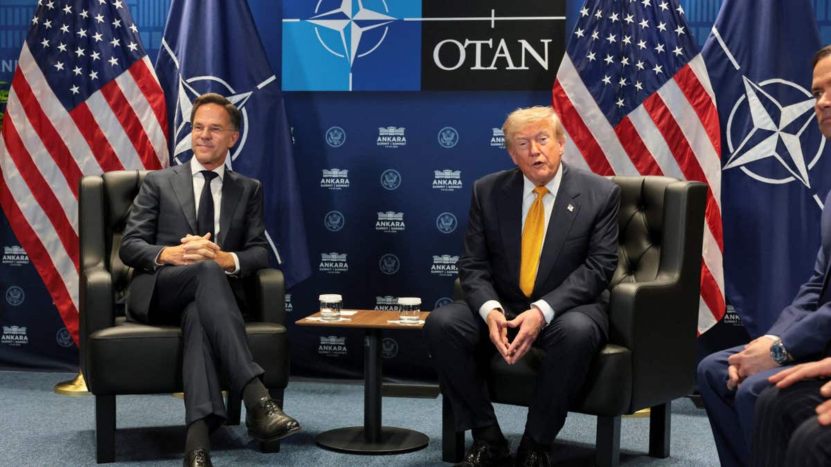 U.S. President Donald Trump attends the NATO summit in Ankara