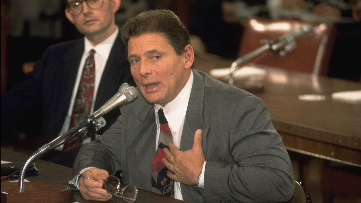 Hearing of Italo-American boxer Salvatore Gravano, nicknamed 